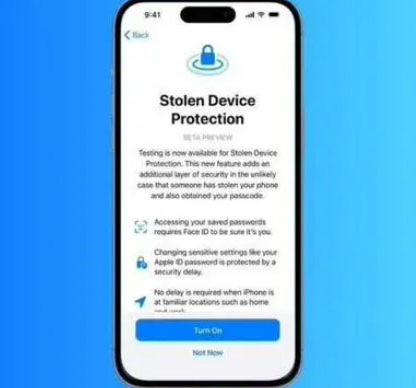 小金苹果授权维修店分享被盗设备保护功能开启方法 