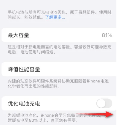 小金苹果15维修分享iPhone15充电到80%就充不进电了怎么办 