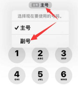 小金苹果14维修店分享iPhone 14 Pro Max使用副卡打电话的方法 