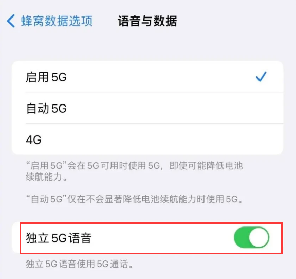 小金苹果14维修分享iPhone 14 Pro如何开启VoNR 