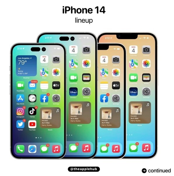 小金苹果14维修分享iPhone 14全家福 